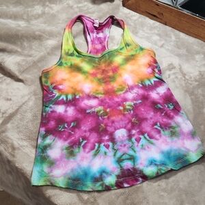 Size S T Back Tie-Dye Women's Tank Top ✌️☮️🕊